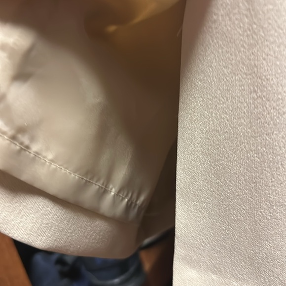 Beige sheath dress.   Fully lined.   Goes well with a  jacket or sweater. - Picture 6 of 6